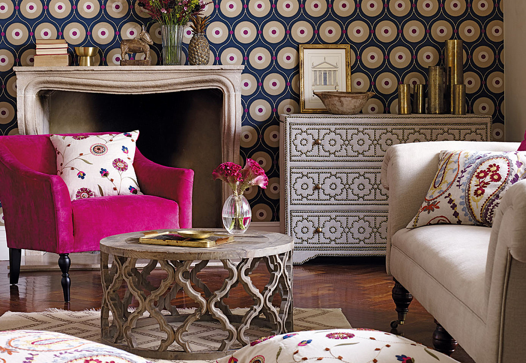 Ткань Sanderson Sojourn Prints & Embroideries 235244