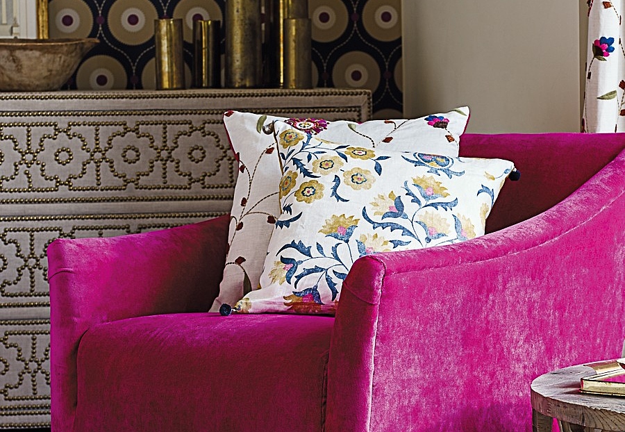 Ткань Sanderson Sojourn Prints & Embroideries 225350