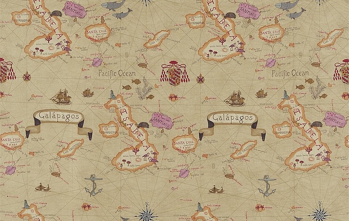 Английская ткань Sanderson, коллекция Voyage of Discovery, артикул 223276