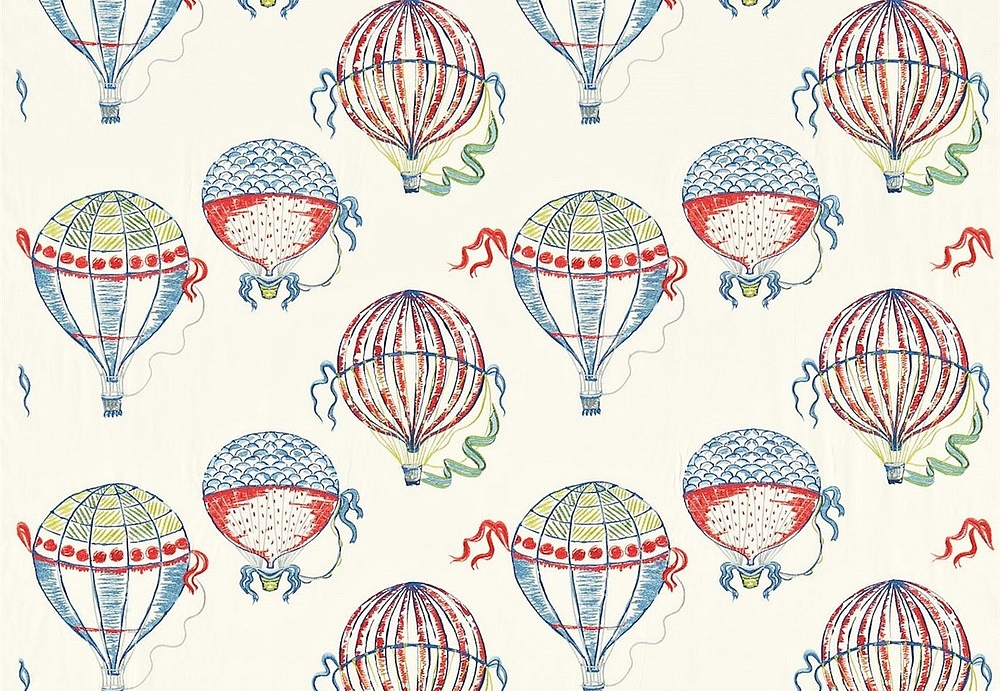 Ткань Sanderson Beautiful Balloons Embroideries 232299