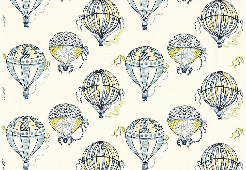 Ткань Sanderson Beautiful Balloons Embroideries 232297