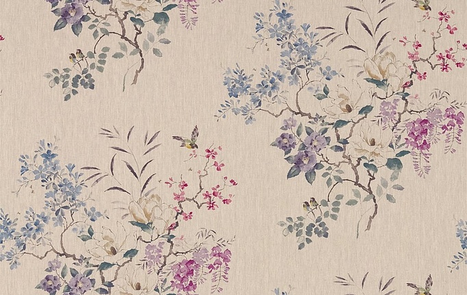Английская ткань Sanderson, коллекция Waterperry Prints & Embroideries, артикул 226294