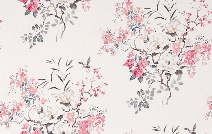 Английская ткань Sanderson, коллекция Waterperry Prints & Embroideries, артикул 226295