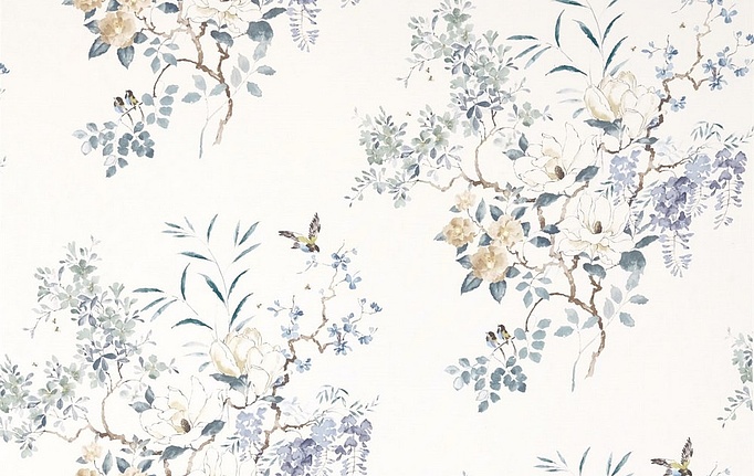 Английская ткань Sanderson, коллекция Waterperry Prints & Embroideries, артикул 226293
