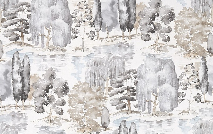 Английская ткань Sanderson, коллекция Waterperry Prints & Embroideries, артикул 226268