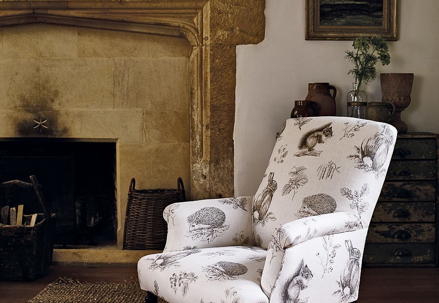 Ткань Sanderson Woodland Walk Prints & Embroideries 225523