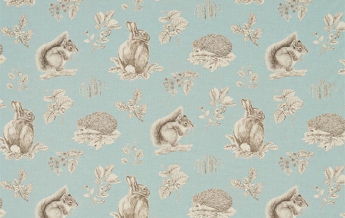 Английская ткань Sanderson, коллекция Woodland Walk Prints & Embroideries, артикул 225521