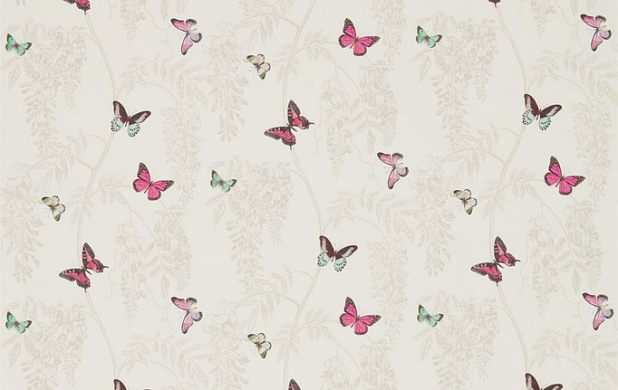 Английская ткань Sanderson, коллекция Woodland Walk Prints & Embroideries, артикул 225527
