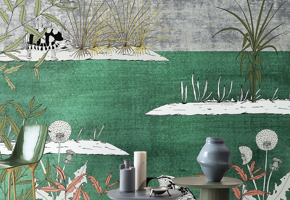 Обои Wall & Deco Contemporary Wallpaper Collection WDHS2101