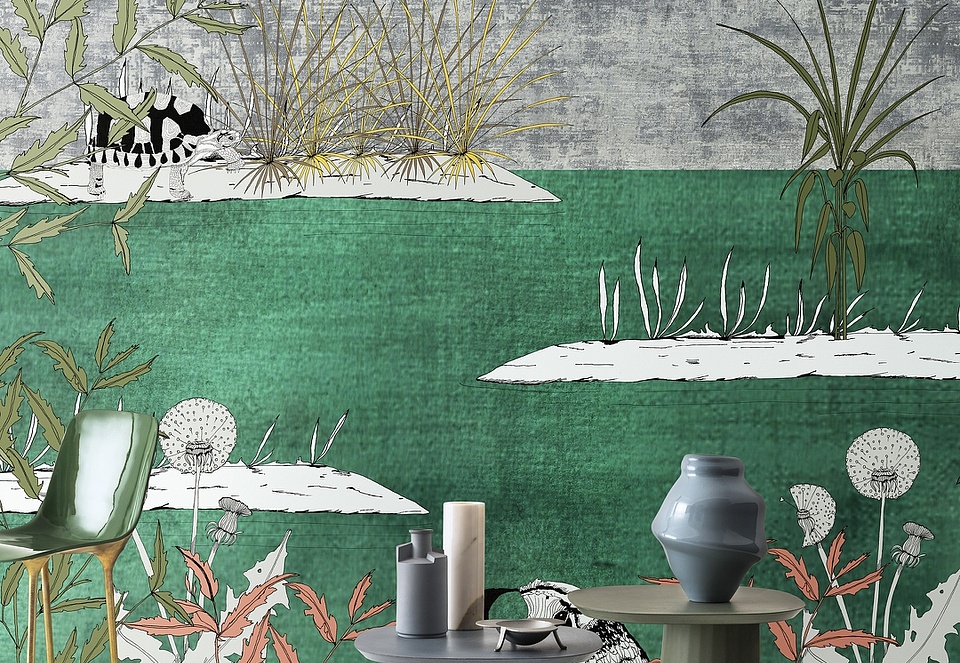 Обои Wall & Deco Contemporary Wallpaper Collection WDHS2101