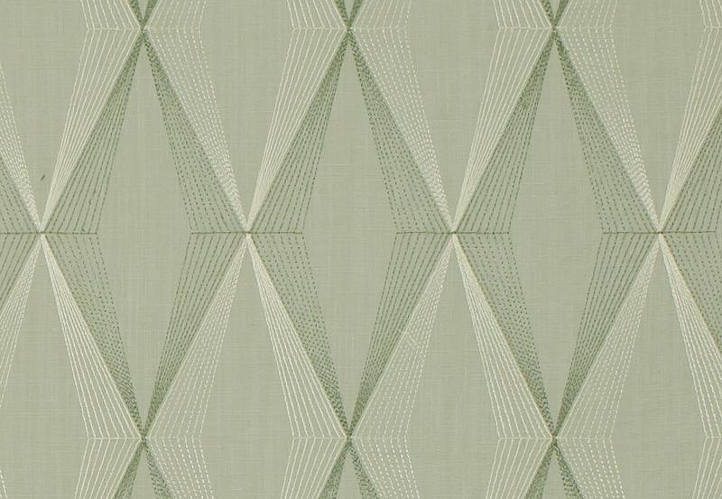 Ткань Daylight Geometric Cross/Seafoam