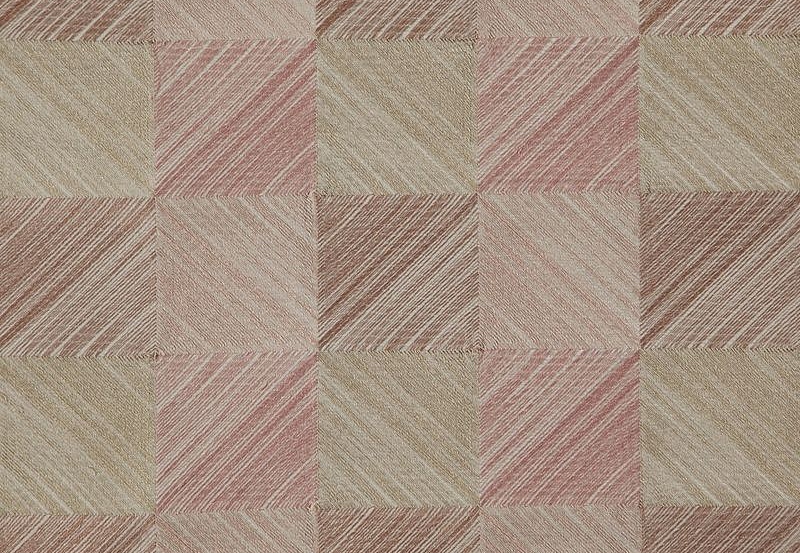 Ткань Daylight Geometric Quadro/Rose