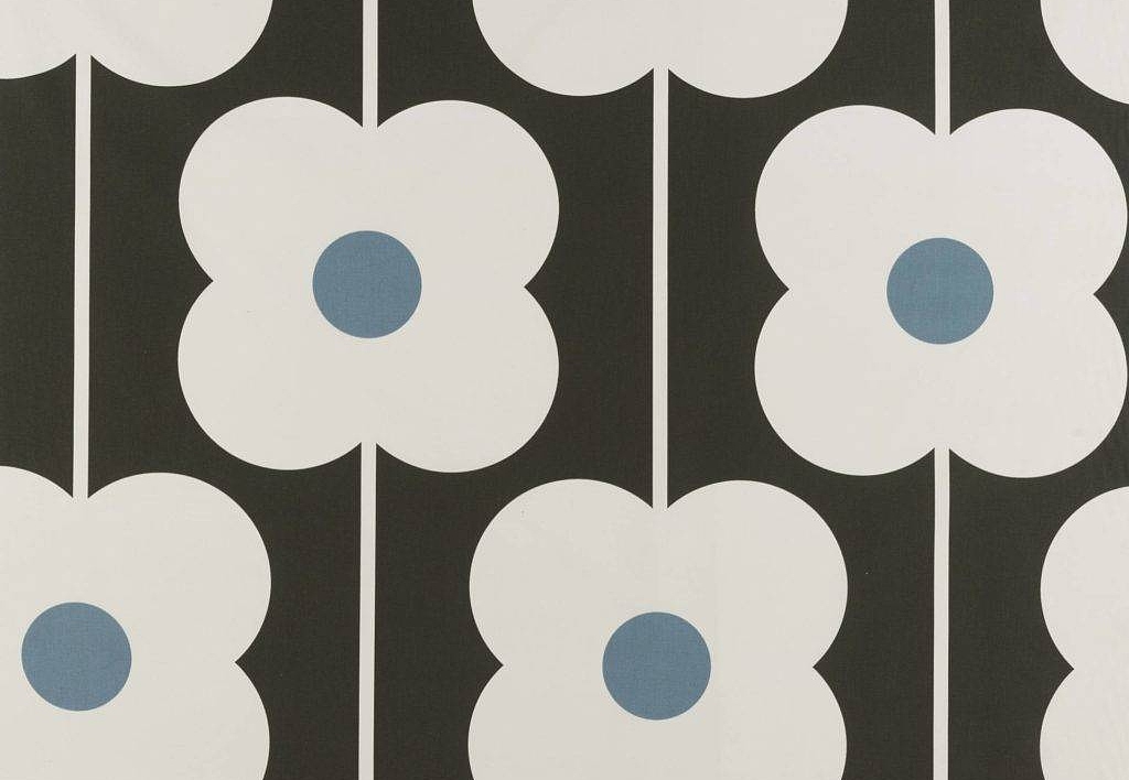 Ткань Orla Kiely Prints-Volume One AbacusFlower/PowderBlue