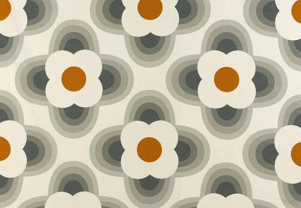 Ткань Orla Kiely Prints-Volume One StripedPetal/Orange