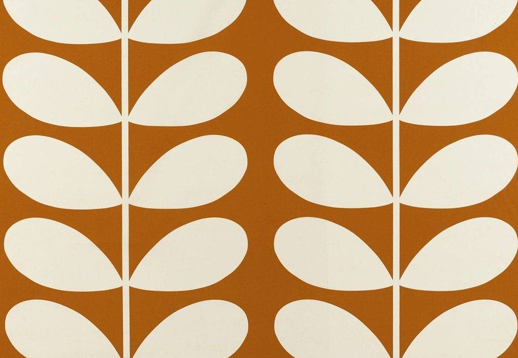 Ткань Orla Kiely Prints-Volume One GiantStem/Orange