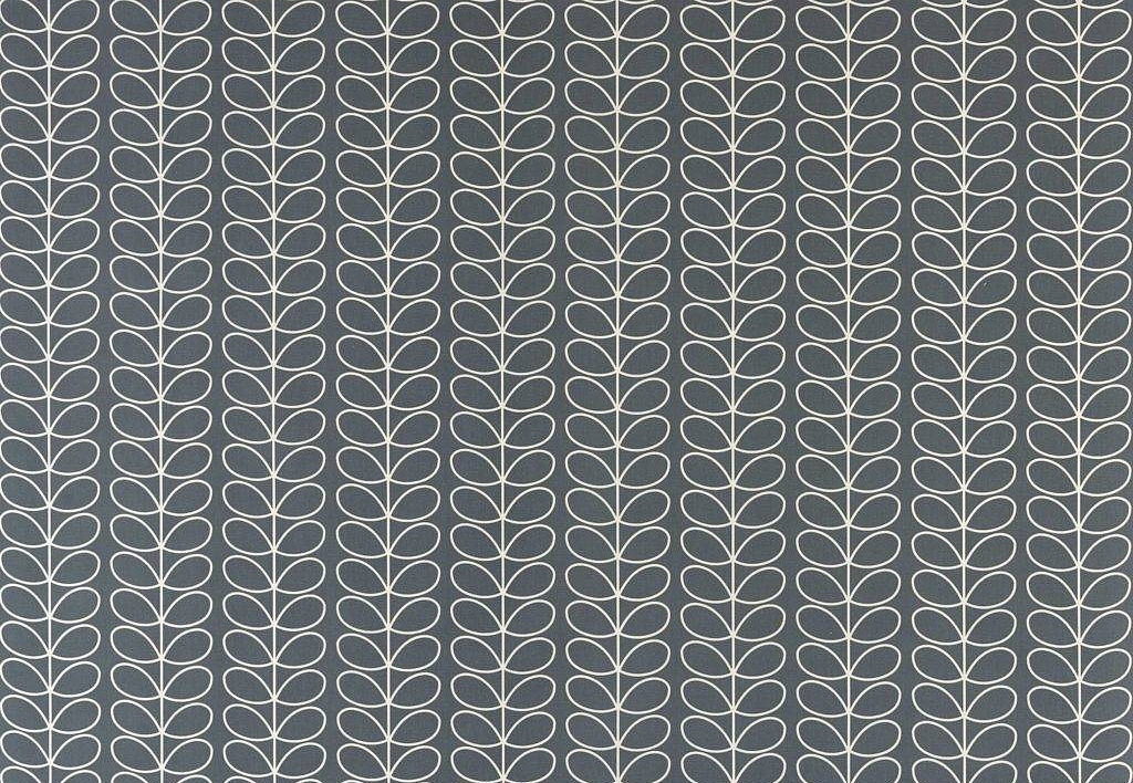 Ткань Orla Kiely Prints-Volume One LinearStem/CoolGrey