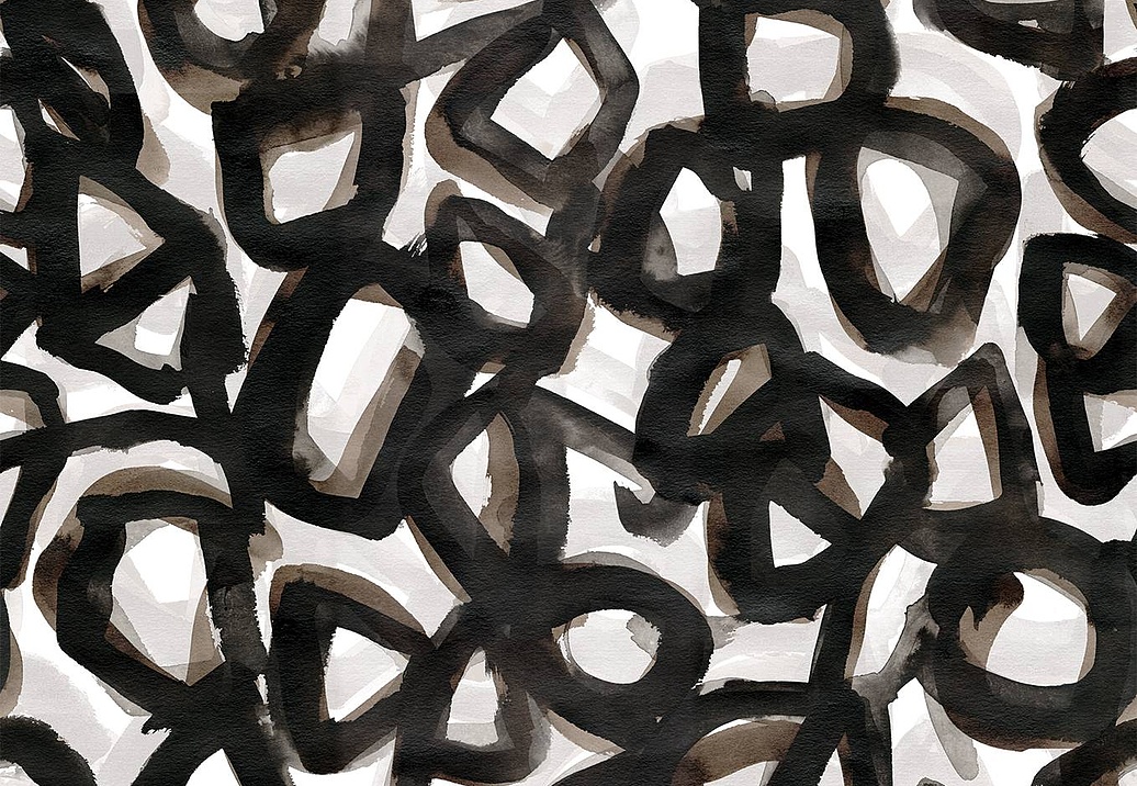 Ткань Mokum Abstraction Abstraction/Basalt