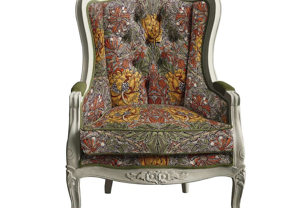 Ткань Серебрянная Студия (Silver Studio) Casselmae D701-03-TW