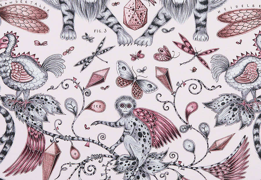 Ткань Clarke & Clarke Animalia F1109/05