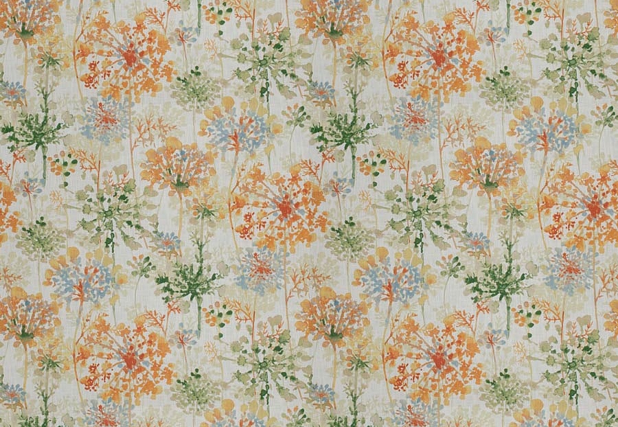Ткань Fabricut Vignettes Vol.XVI Garden Make-up floral/Orange blossom