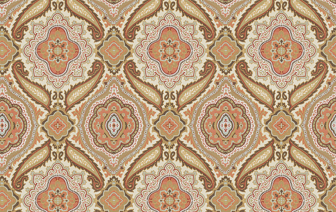 Американская ткань Fabricut, коллекция Vignettes Vol.XVI Garden, артикул Somebody/Coral