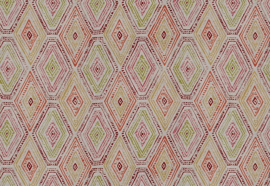 Ткань Fabricut Vignettes Vol.XVI Garden Ingenue diamond/Marsala