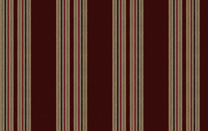 Американская ткань Fabricut, коллекция Vignettes Vol.XVI Garden, артикул Dailies stripe/Scarlet