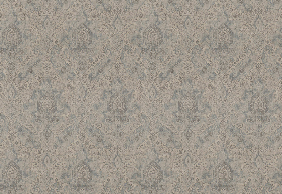 Ткань Fabricut Vignettes Vol.XVI Graphite Movies Damask/Platinum