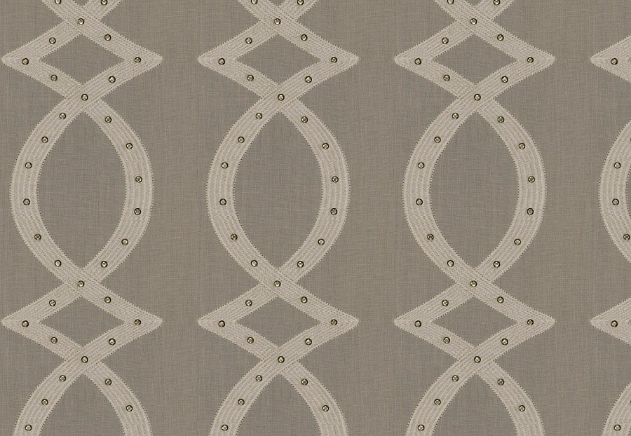 Ткань Fabricut Vignettes Vol.XVI Graphite Scenario stud/Stone