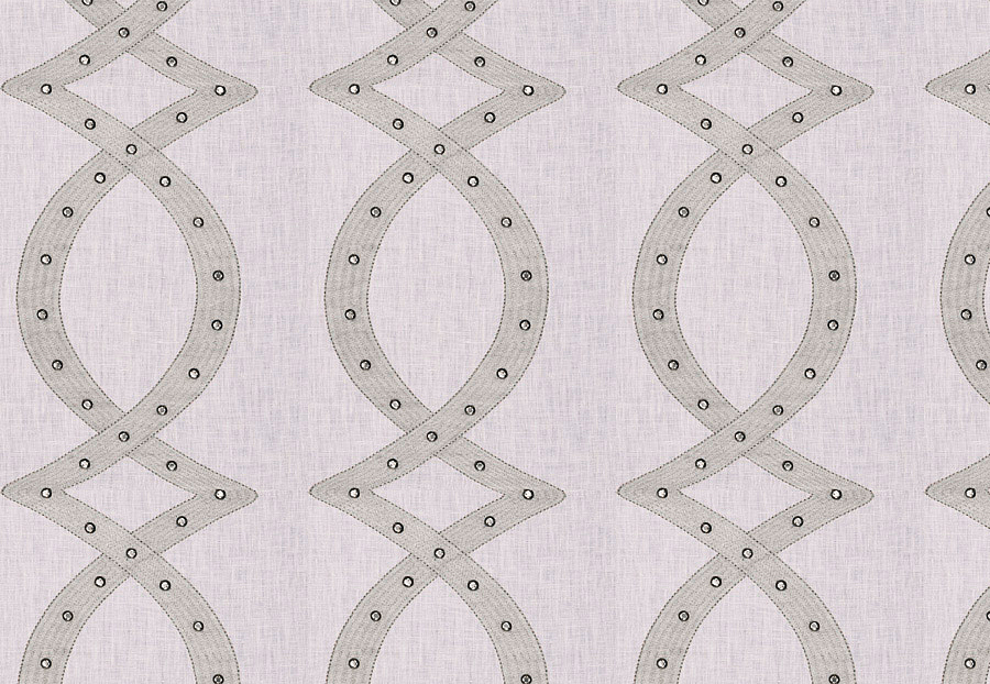 Ткань Fabricut Vignettes Vol.XVI Graphite Scenario stud/Silver