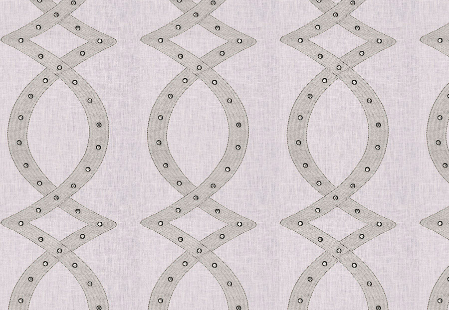 Ткань Fabricut Vignettes Vol.XVI Graphite Scenario stud/Silver