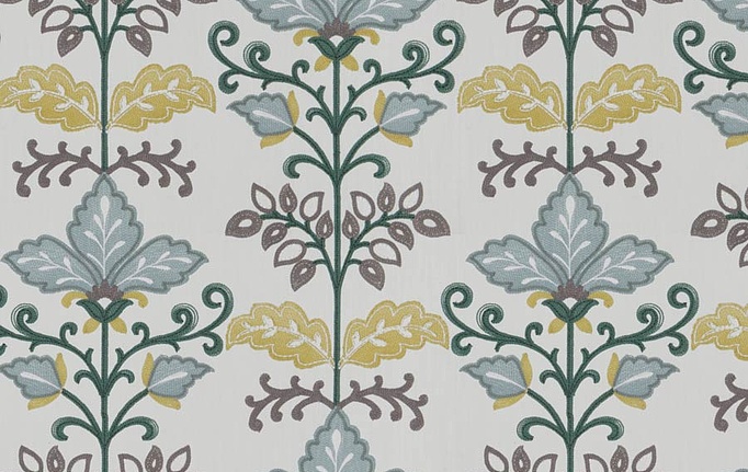 Американская ткань Fabricut, коллекция Vignettes Vol.XVI Mineral, артикул LensFloral/Capri