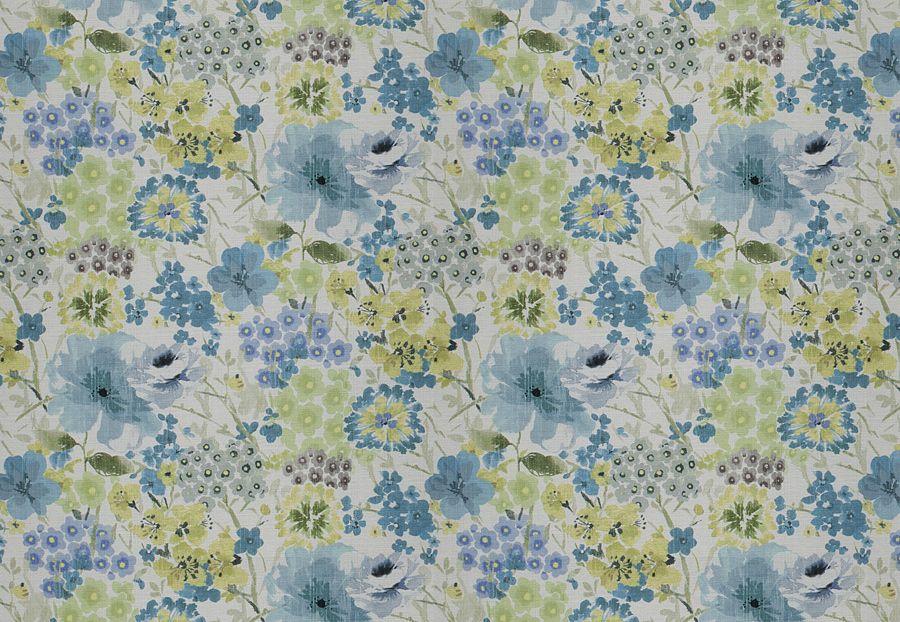 Ткань Fabricut Vignettes Vol.XVI Mineral CostumeFloral/Seawind