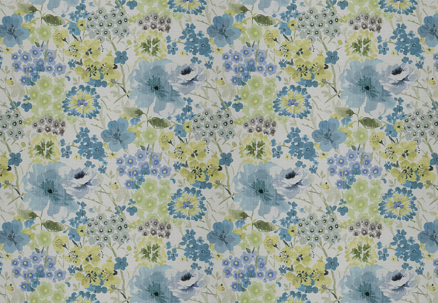 Ткань Fabricut Vignettes Vol.XVI Mineral CostumeFloral/Seawind