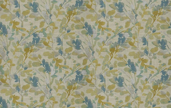Американская ткань Fabricut, коллекция Vignettes Vol.XVI Mineral, артикул Smithee leaves/Mineral
