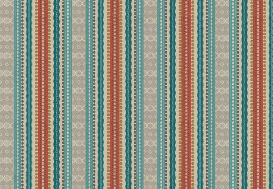 Ткань Fabricut Vignettes Vol.XVI Mineral PrequelStripe/Exotic