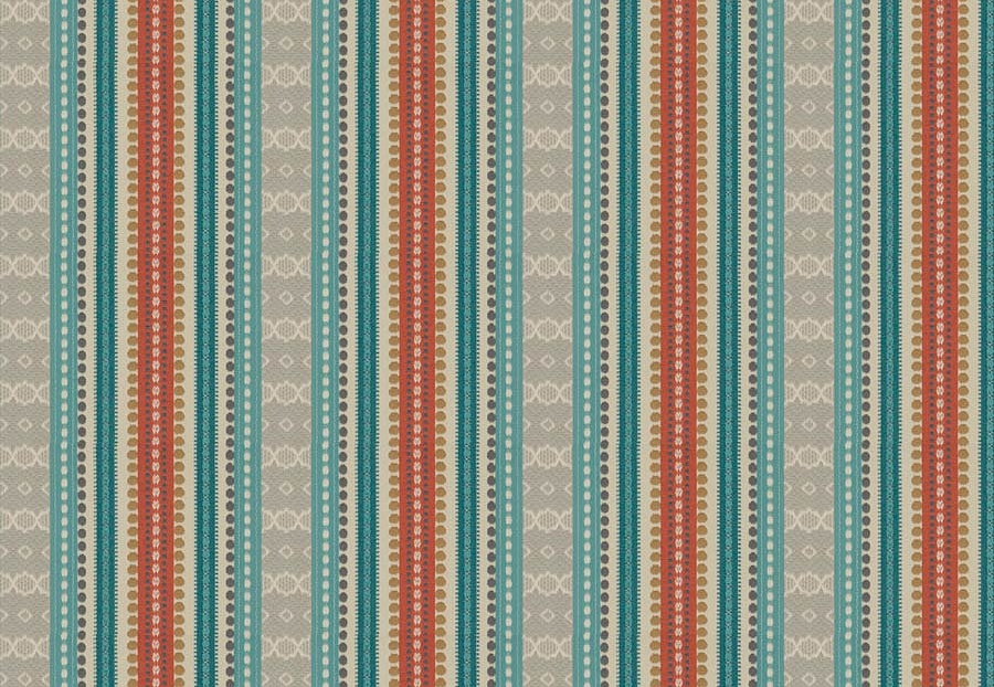 Ткань Fabricut Vignettes Vol.XVI Mineral PrequelStripe/Exotic