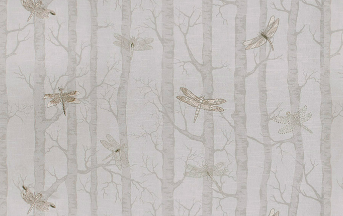 Американская ткань Fabricut, коллекция Vignettes Vol.XVI Wicker, артикул Dragonfly/Shadow