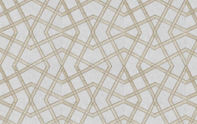 Американская ткань Fabricut, коллекция Vignettes Vol.XVI Wicker, артикул TrailerGeo/Ecru