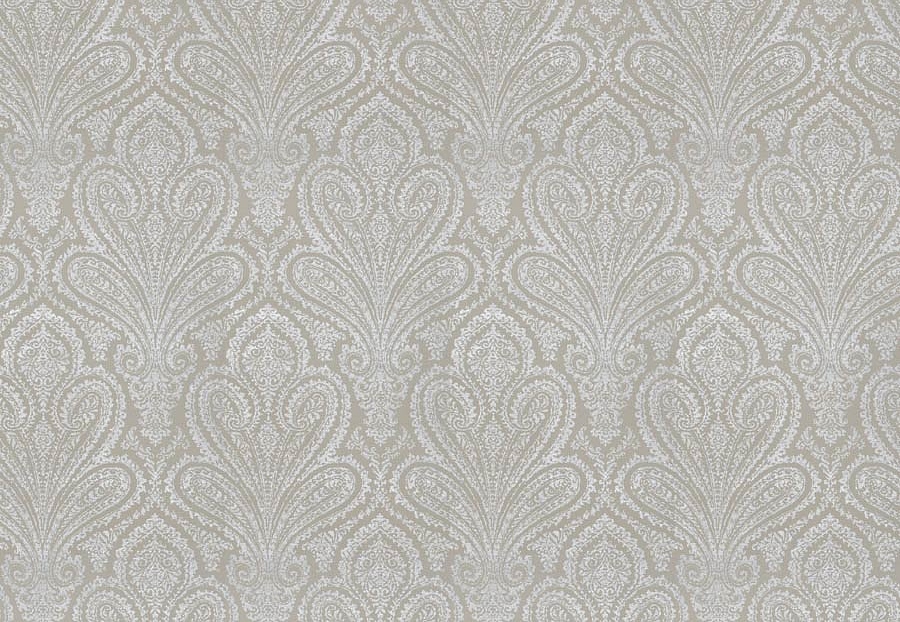 Ткань Fabricut Vignettes Vol.XVI Wicker Out-take paisley/Pewter
