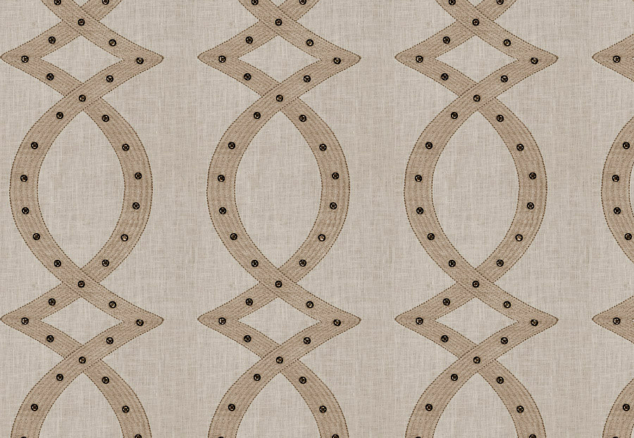 Ткань Fabricut Vignettes Vol.XVI Wicker ScenarioStud/Taupe