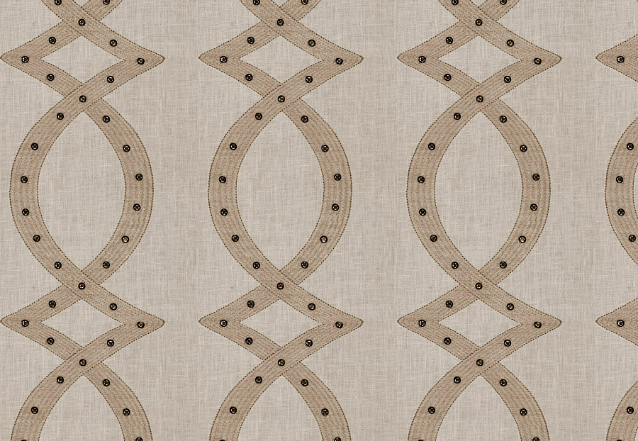 Ткань Fabricut Vignettes Vol.XVI Wicker ScenarioStud/Taupe