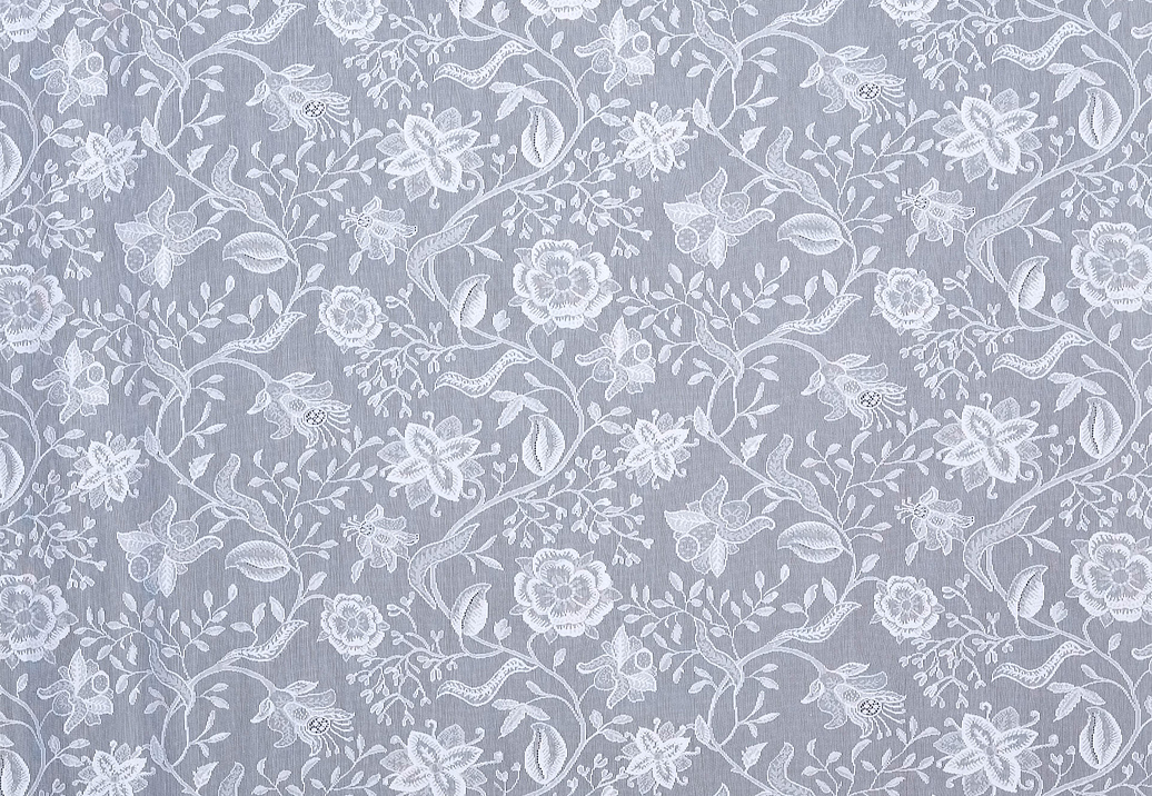 Ткань MYB Textiles Fraser sheers 7875/White