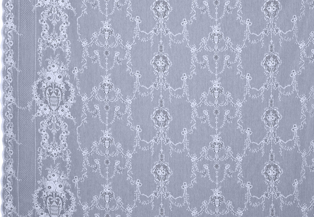 Ткань MYB Textiles Fraser sheers 7671/White