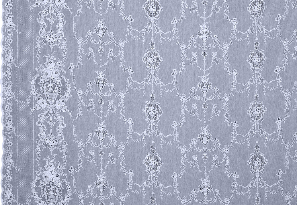 Ткань MYB Textiles Fraser sheers 7671/White