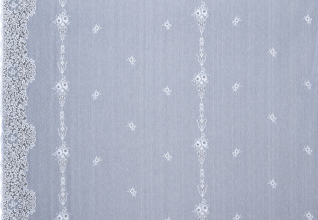 Ткань MYB Textiles Fraser sheers 445/White