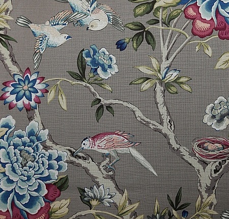 Ткань Galleria Arben Sky Garden BIRDS/Jewel