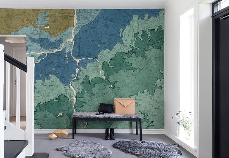Панно и фотообои Rebel Walls No 5 Maps R13751