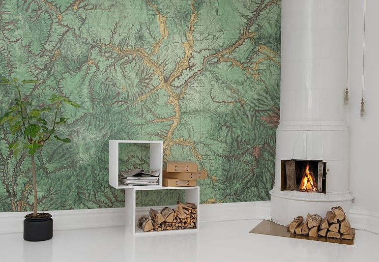 Панно и фотообои Rebel Walls No 5 Maps R13771