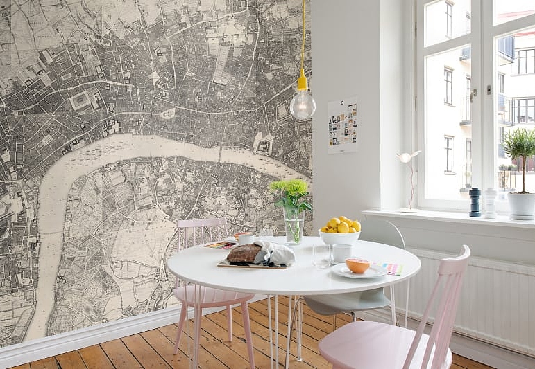 Панно и фотообои Rebel Walls No 5 Maps R13781